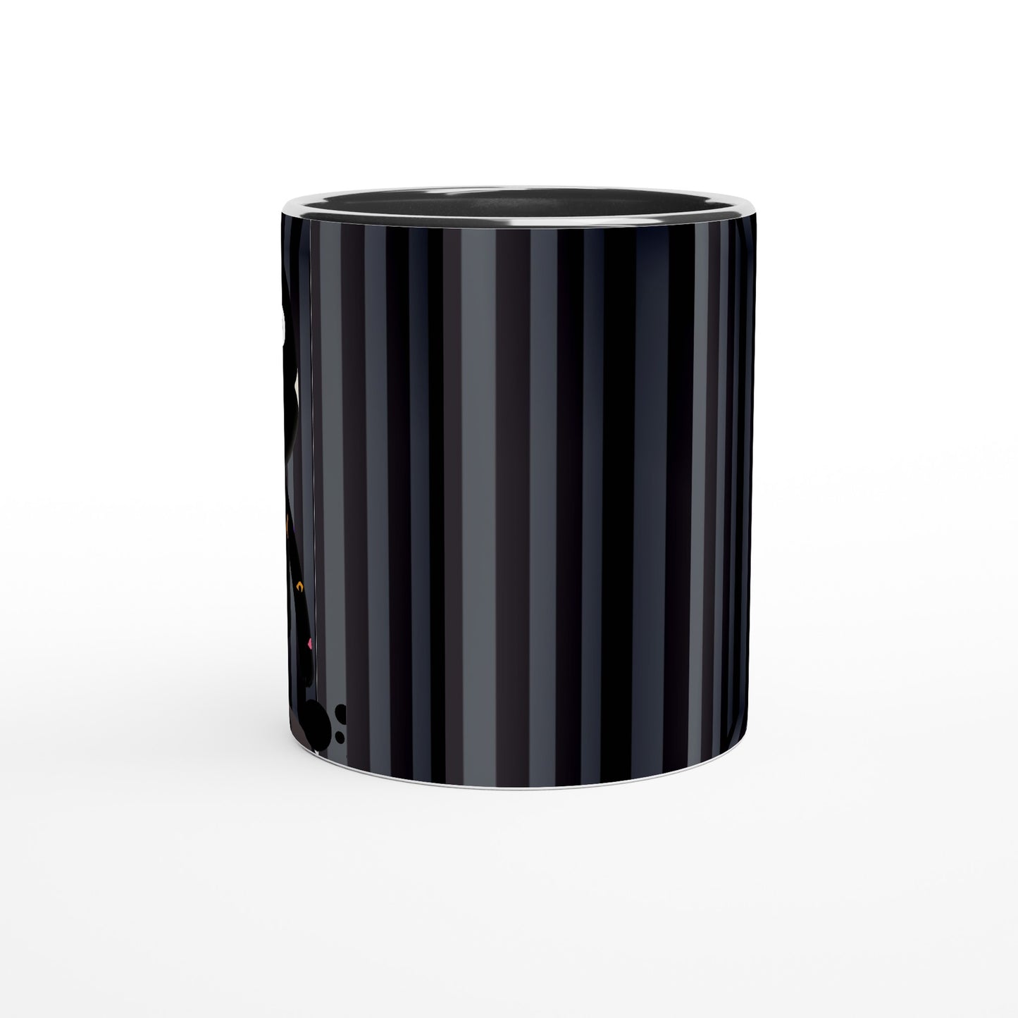 Taza de café de cerámica blanca personalizadas 5