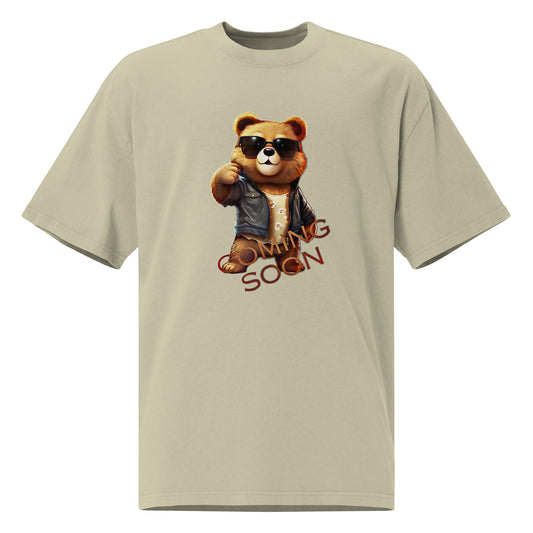 Camiseta oversize vintage OSO hombre con efecto desgastado premium TheGoatZhomax