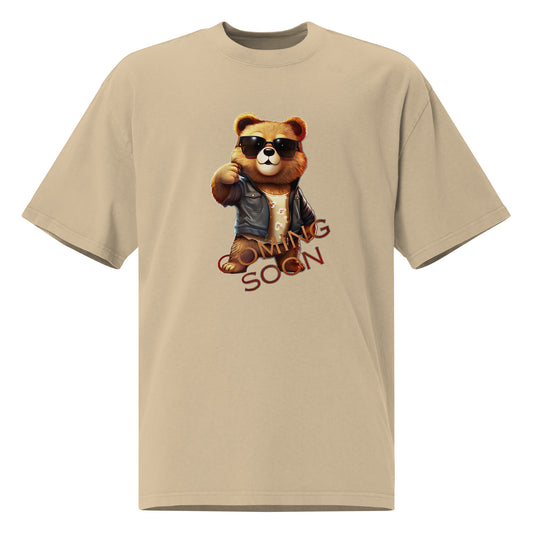 Camiseta oversize vintage OSO hombre con efecto desgastado premium TheGoatZhomax