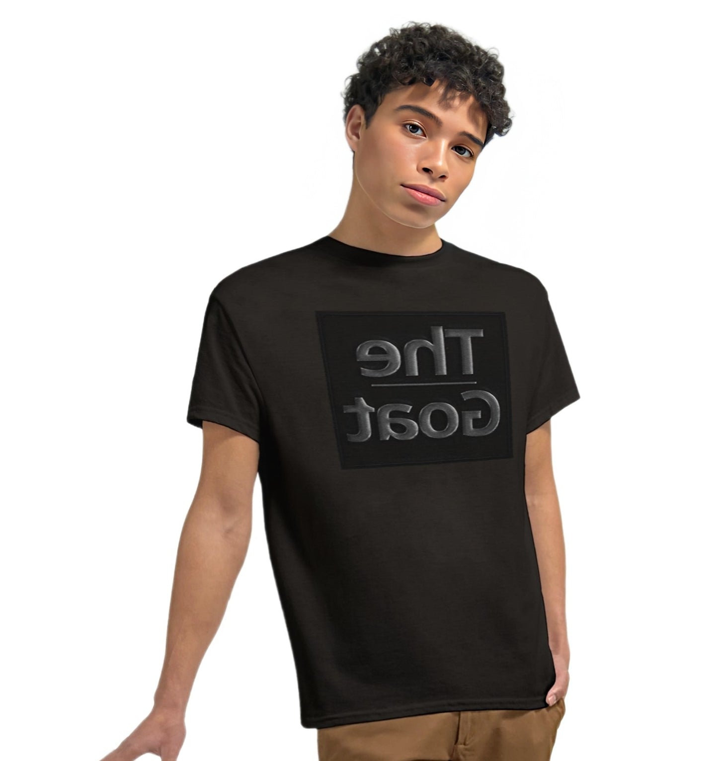 Camiseta para hombre Goat Acero de primera calidad TheGoatZhomax