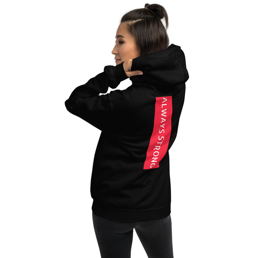 Sudadera con capucha unisex The Goat Zhomax | game over | negro