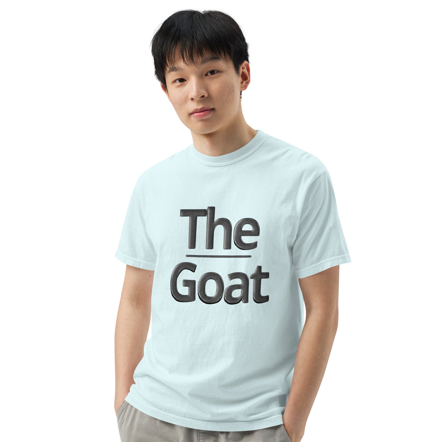 Camiseta de hombre goat diseñó motivador