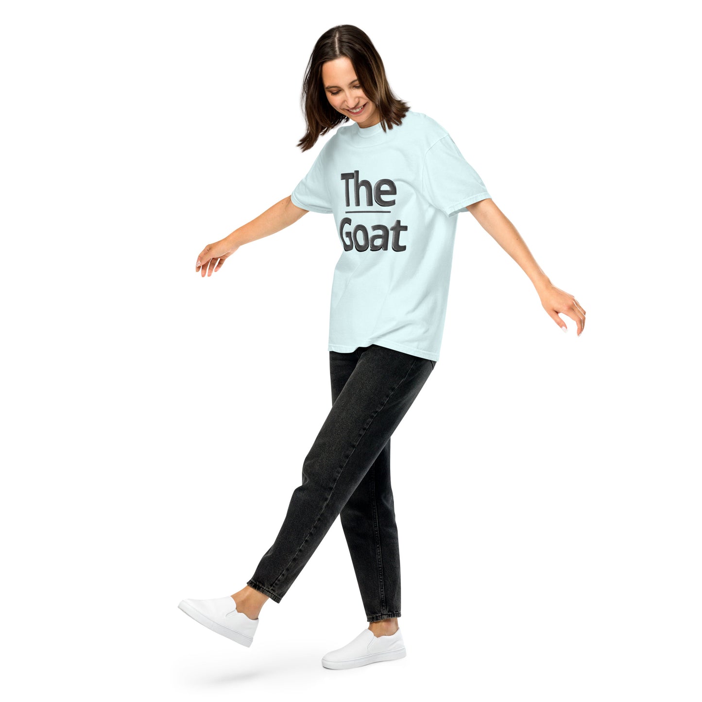 Camiseta de hombre goat diseñó motivador
