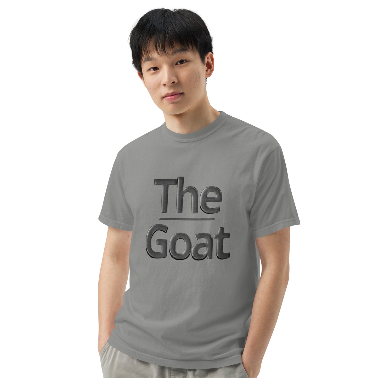 Camiseta de hombre goat diseñó motivador