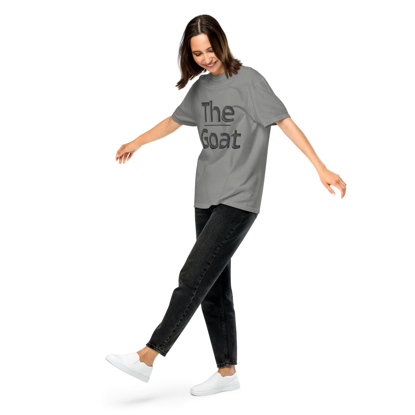 Camiseta de hombre goat diseñó motivador
