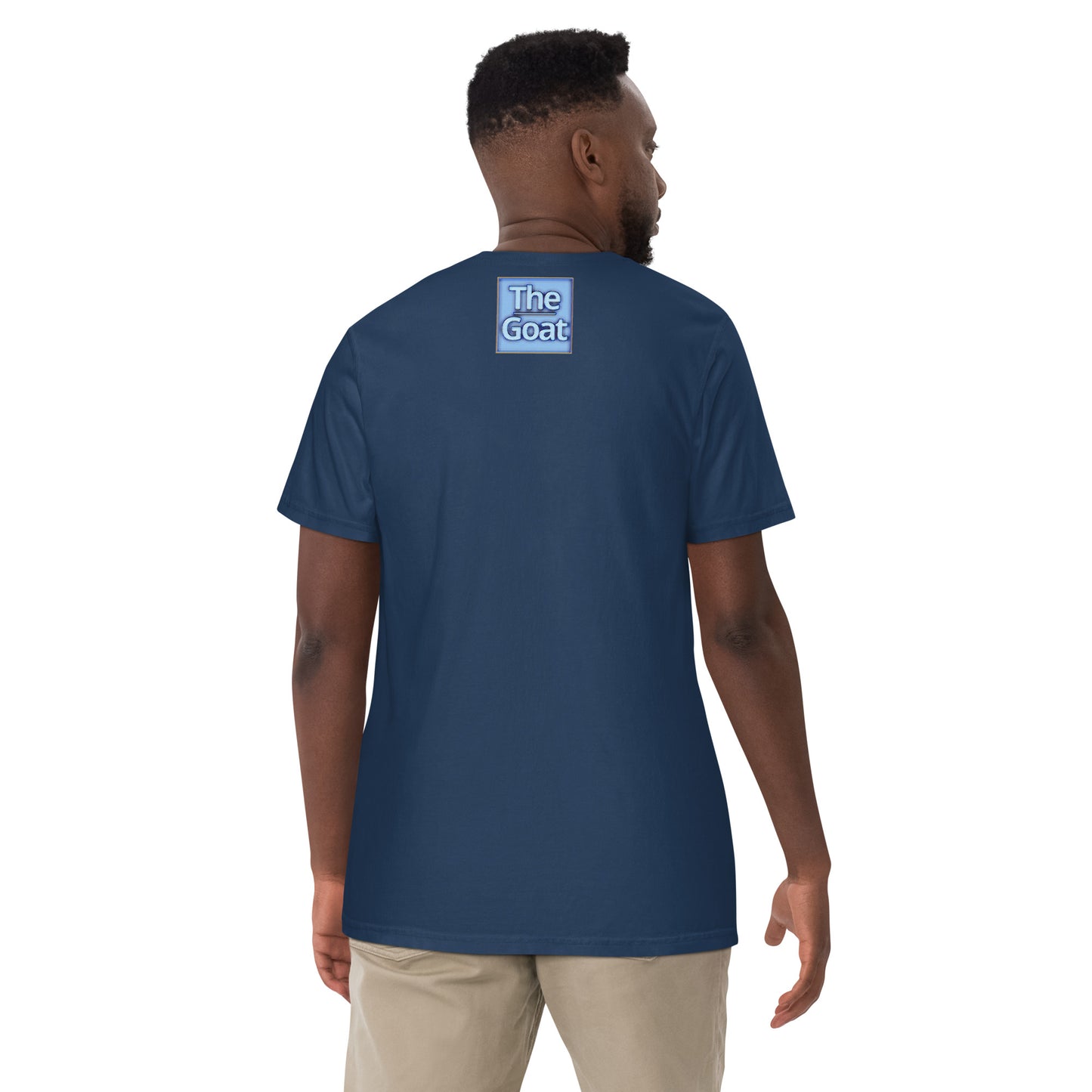 Camiseta de para hombre goat diseñó motivador