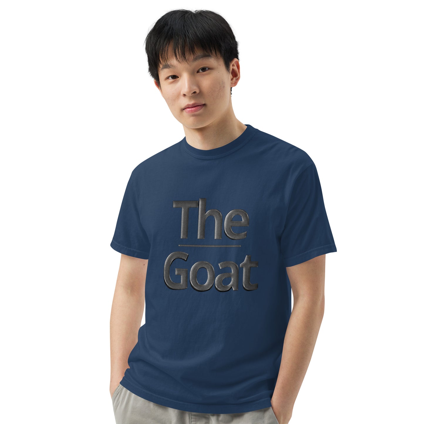 Camiseta de hombre goat diseñó motivador