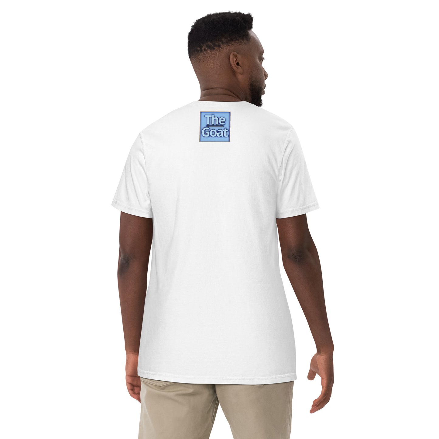 Camiseta de hombre goat diseñó motivador