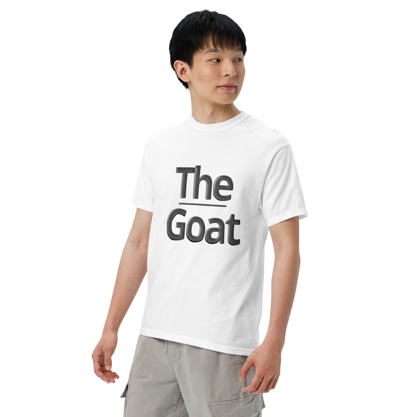 Camiseta de hombre goat diseñó motivador