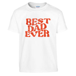 Camiseta Infantil Unisex Best Dad Ever | ZHOMAX
