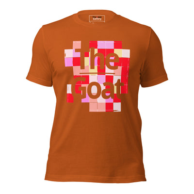 Camiseta de manga corta unisex Goat edition