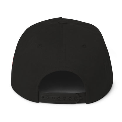 Gorra Negra GOAT de visera plana TheGoatZhomax