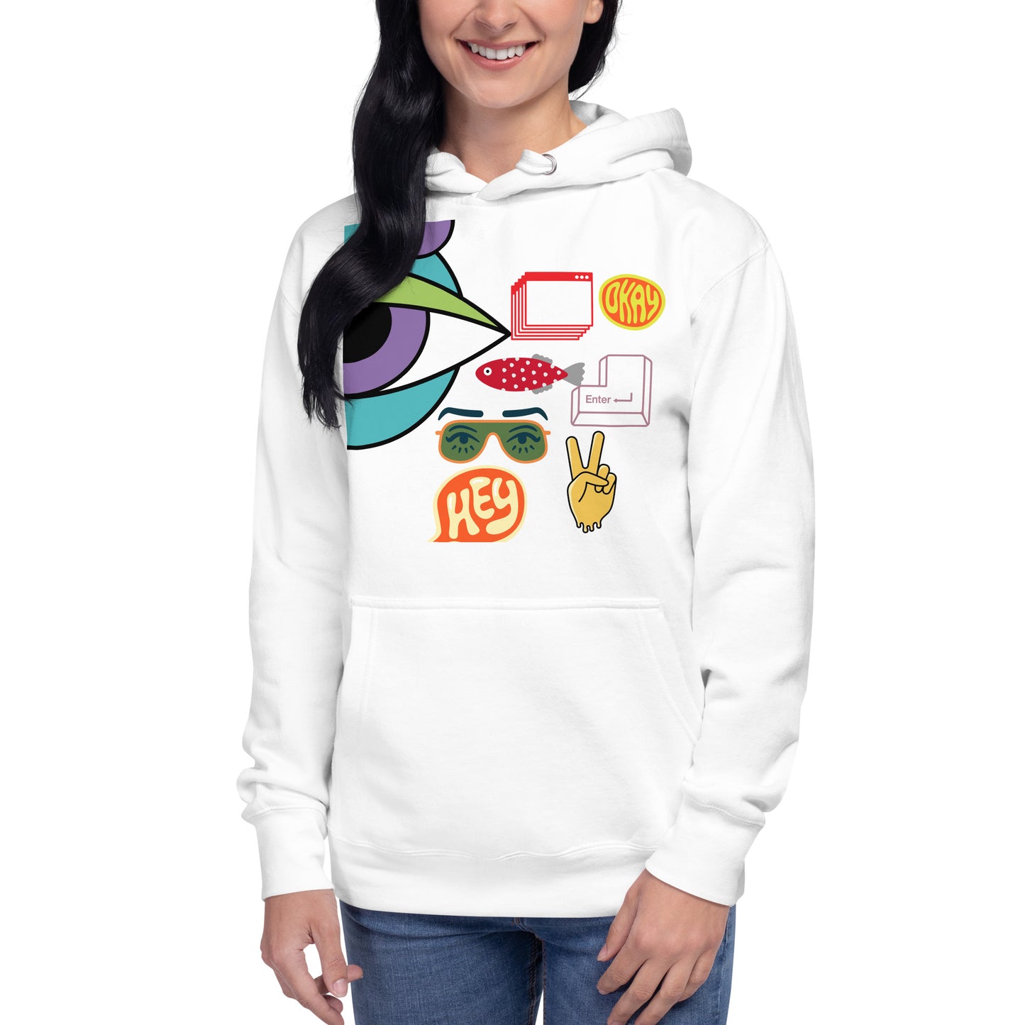 Sudadera con capucha unisex TheGoatZhomax