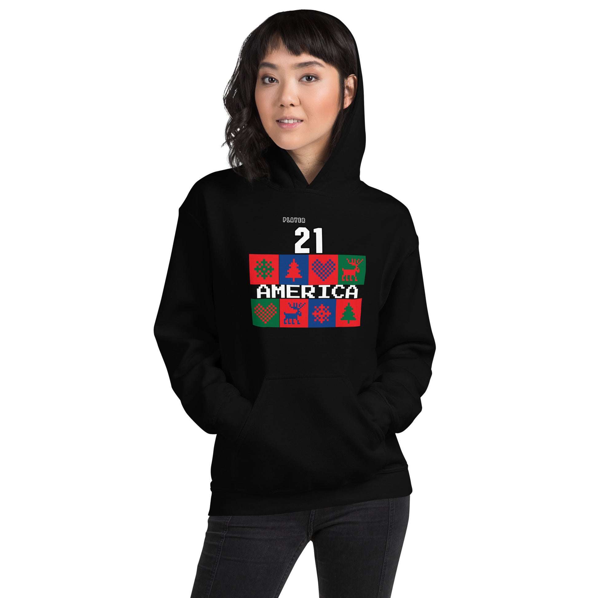 Sudadera con capucha unisex TheGoatZhomax