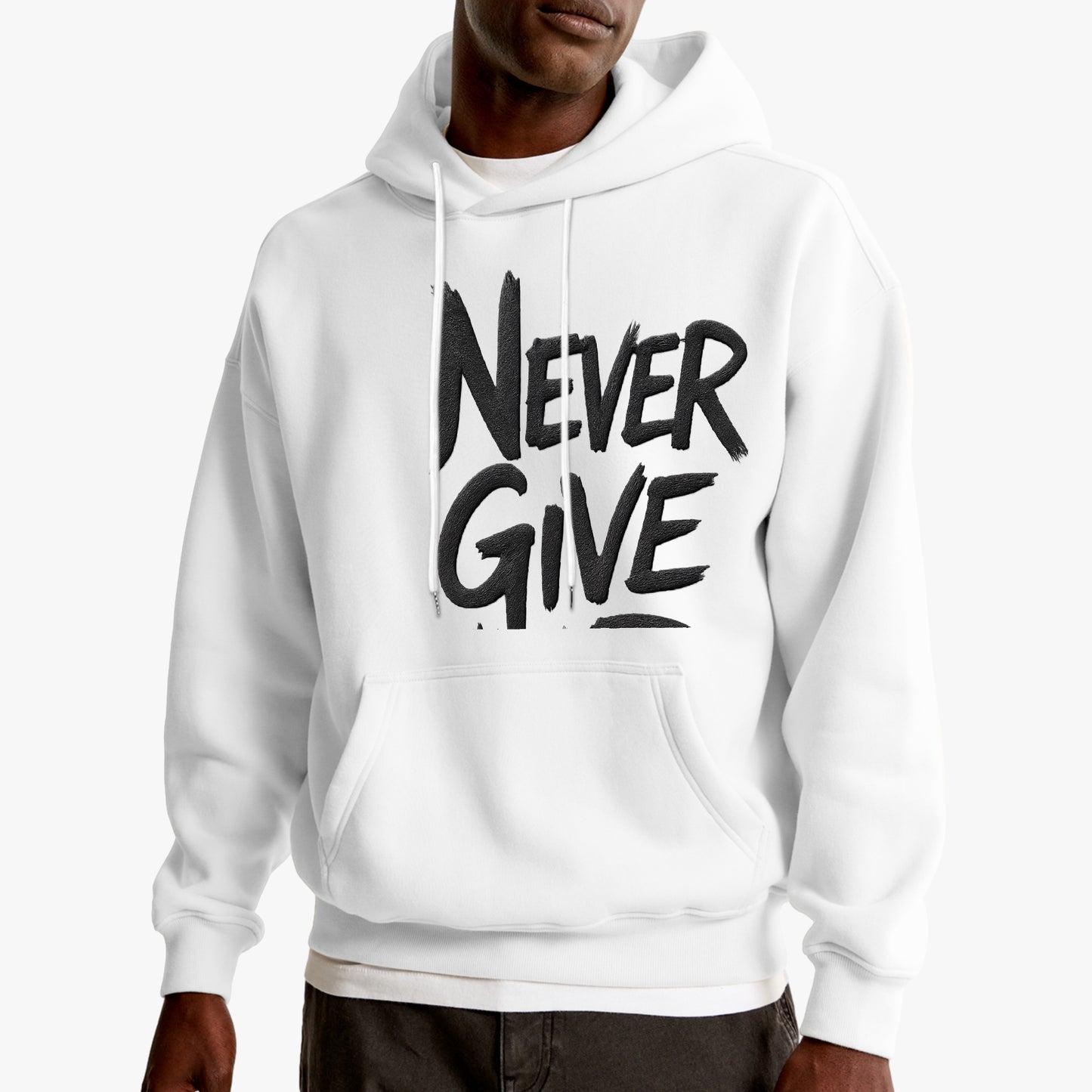 Sudadera oversize que rompe moldes. Diseño audaz con corte generoso que prioriza tu libertad sin sacrificar estilo. Tela resistente y versátil para cualquier momento. Unisex, https://zhomax.com/products/sudadera-unisex-never-give-oversize-hoodies-zhomax?variant=56757319926142