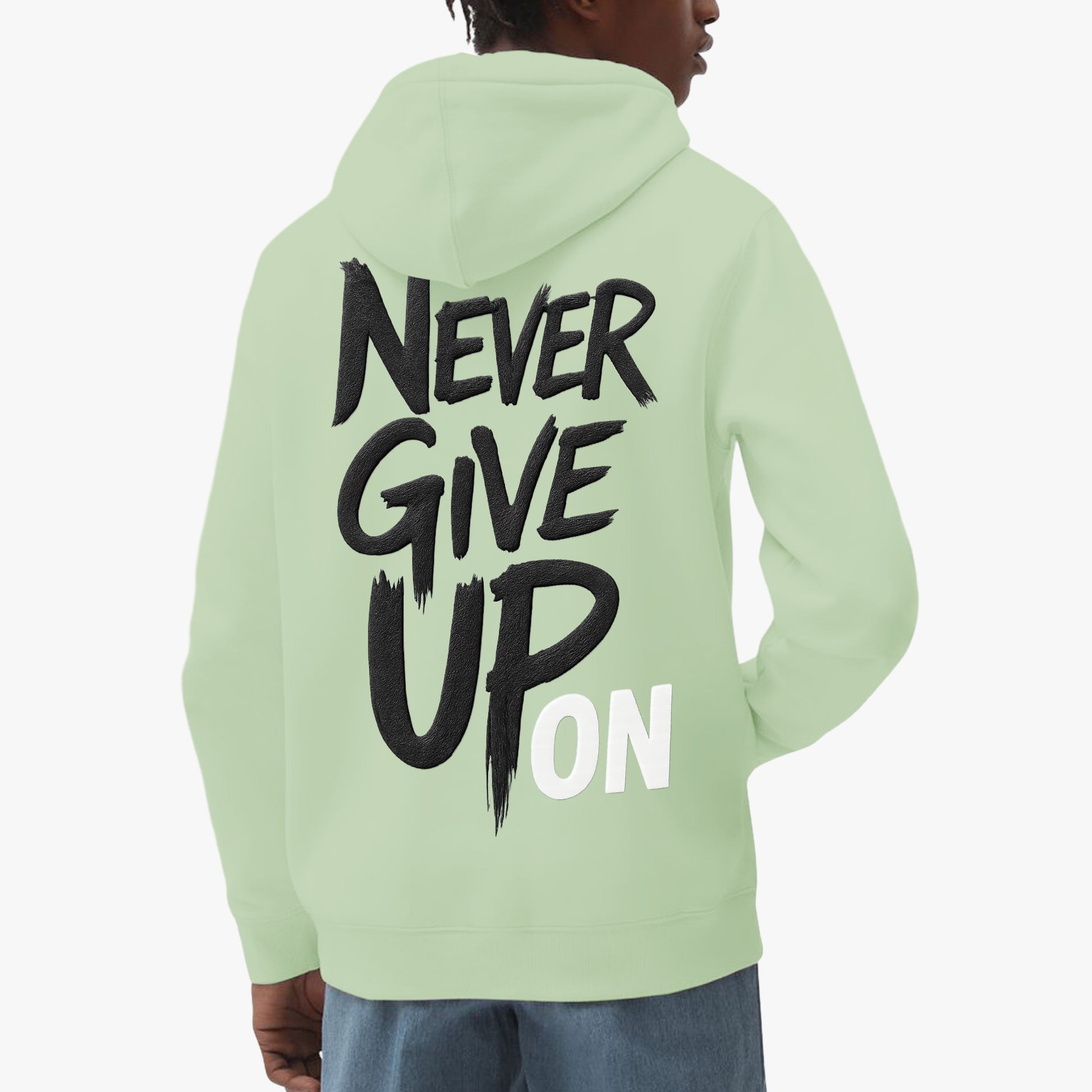 Sudadera oversize que rompe moldes. Diseño audaz con corte generoso que prioriza tu libertad sin sacrificar estilo. Tela resistente y versátil para cualquier momento. Unisex, https://zhomax.com/products/sudadera-unisex-never-give-oversize-hoodies-zhomax?variant=56757319926142