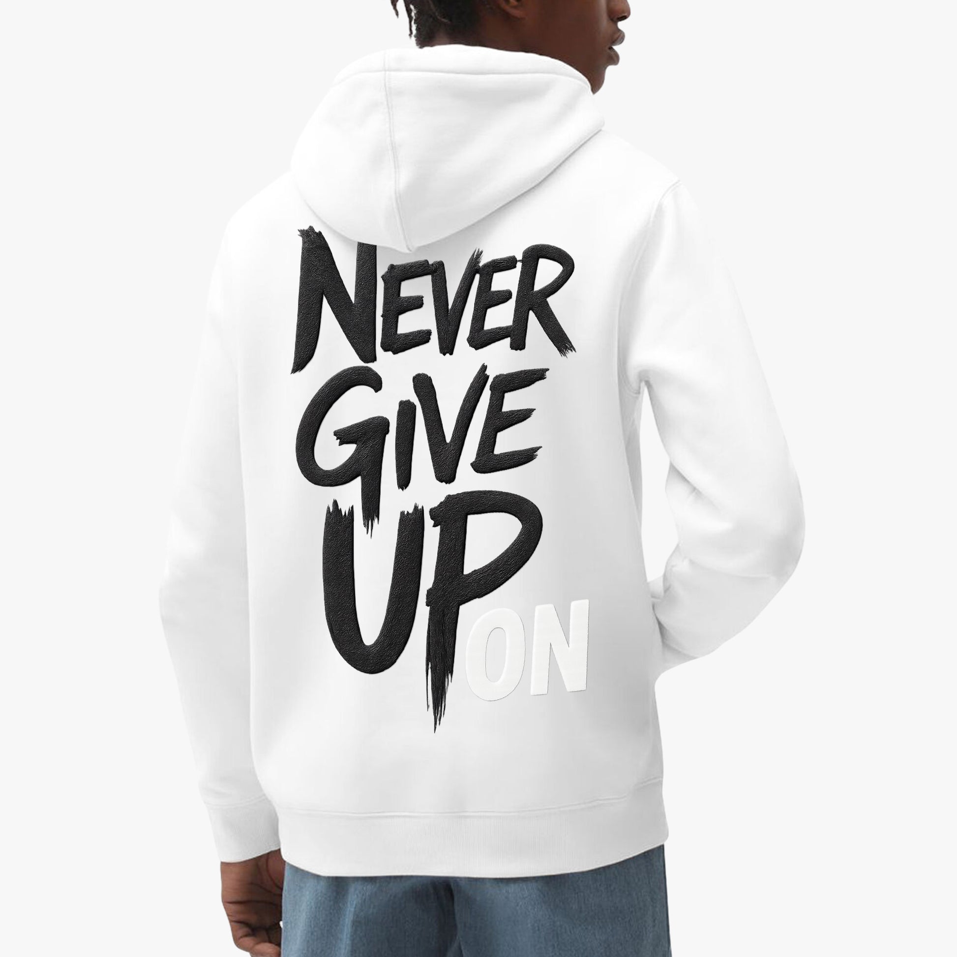 Sudadera oversize que rompe moldes. Diseño audaz con corte generoso que prioriza tu libertad sin sacrificar estilo. Tela resistente y versátil para cualquier momento. Unisex, https://zhomax.com/products/sudadera-unisex-never-give-oversize-hoodies-zhomax?variant=56757319926142