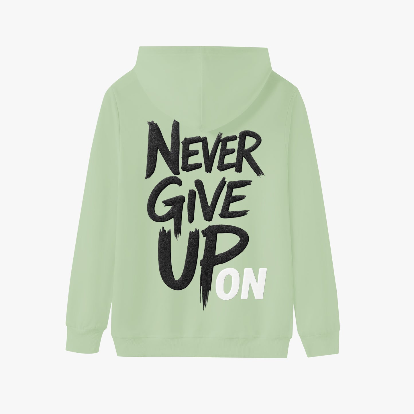 Sudadera oversize que rompe moldes. Diseño audaz con corte generoso que prioriza tu libertad sin sacrificar estilo. Tela resistente y versátil para cualquier momento. Unisex, sin etiquetas. Never Give es más que una prenda: es una declaración de independencia que llevas cada día. www.zhomax.com