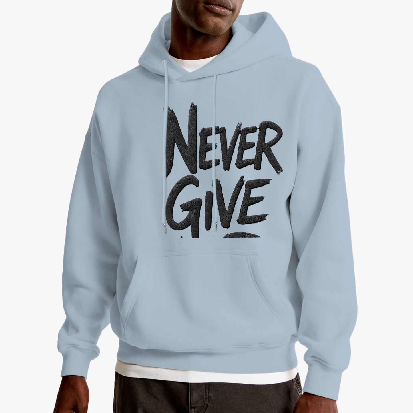 Sudadera oversize que rompe moldes. Diseño audaz con corte generoso que prioriza tu libertad sin sacrificar estilo. Tela resistente y versátil para cualquier momento. Unisex, https://zhomax.com/products/sudadera-unisex-never-give-oversize-hoodies-zhomax?variant=56757319926142