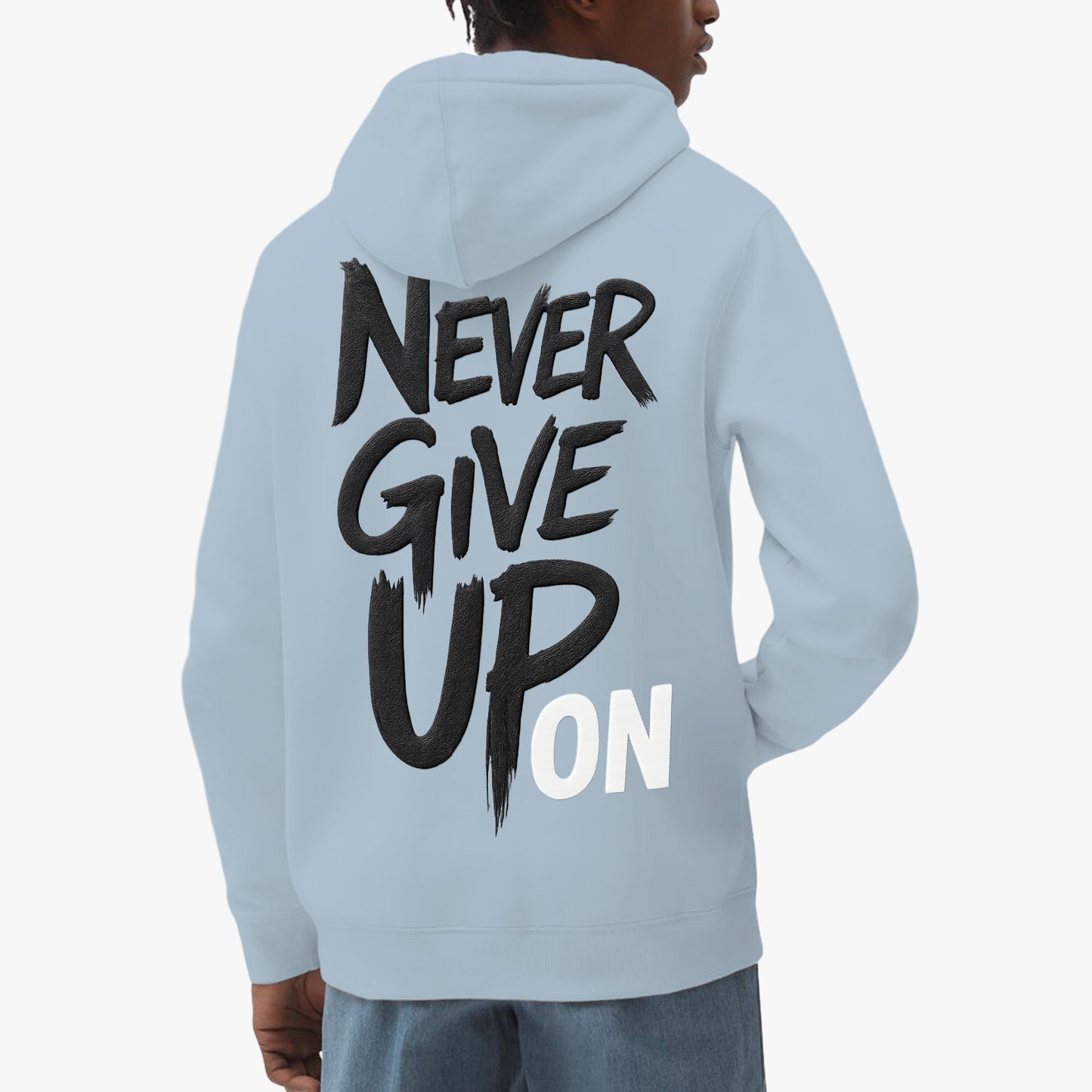 Sudadera oversize que rompe moldes. Diseño audaz con corte generoso que prioriza tu libertad sin sacrificar estilo. Tela resistente y versátil para cualquier momento. Unisex, https://zhomax.com/products/sudadera-unisex-never-give-oversize-hoodies-zhomax?variant=56757319926142