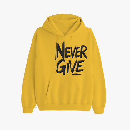 Sudadera oversize que rompe moldes. Diseño audaz con corte generoso que prioriza tu libertad sin sacrificar estilo. Tela resistente y versátil para cualquier momento. Unisex, https://zhomax.com/products/sudadera-unisex-never-give-oversize-hoodies-zhomax?variant=56757319926142