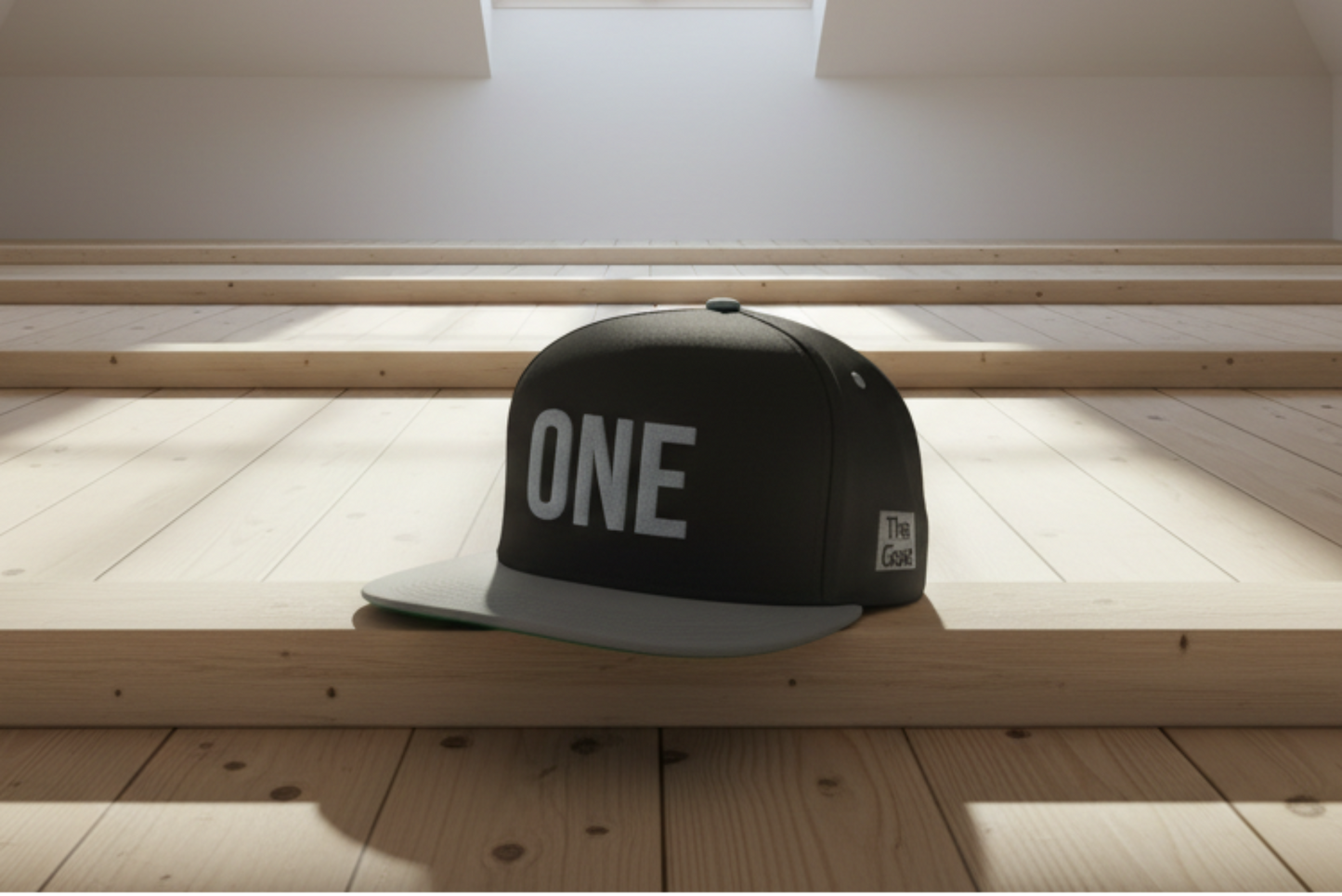 Detalle bordado The Goat perfil gorra snapback – Zhomax