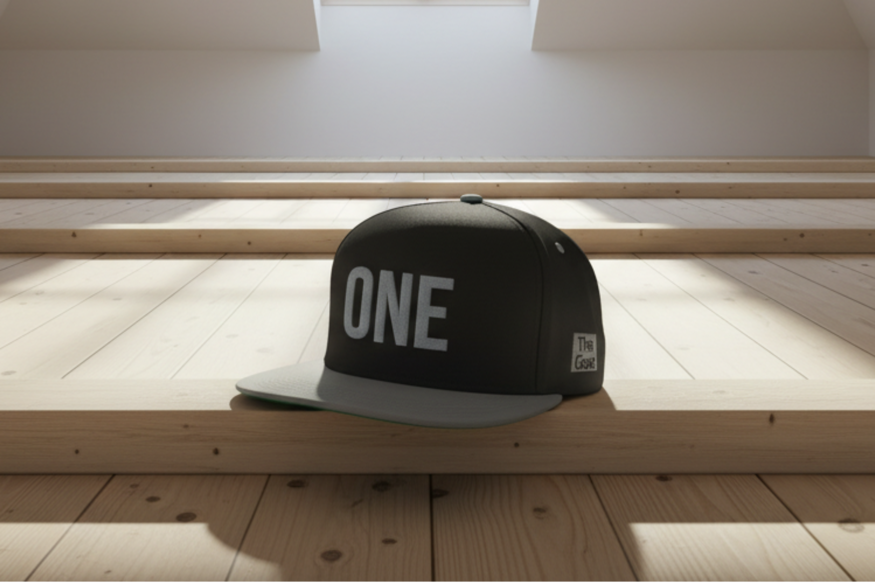 Detalle bordado The Goat perfil gorra snapback – Zhomax