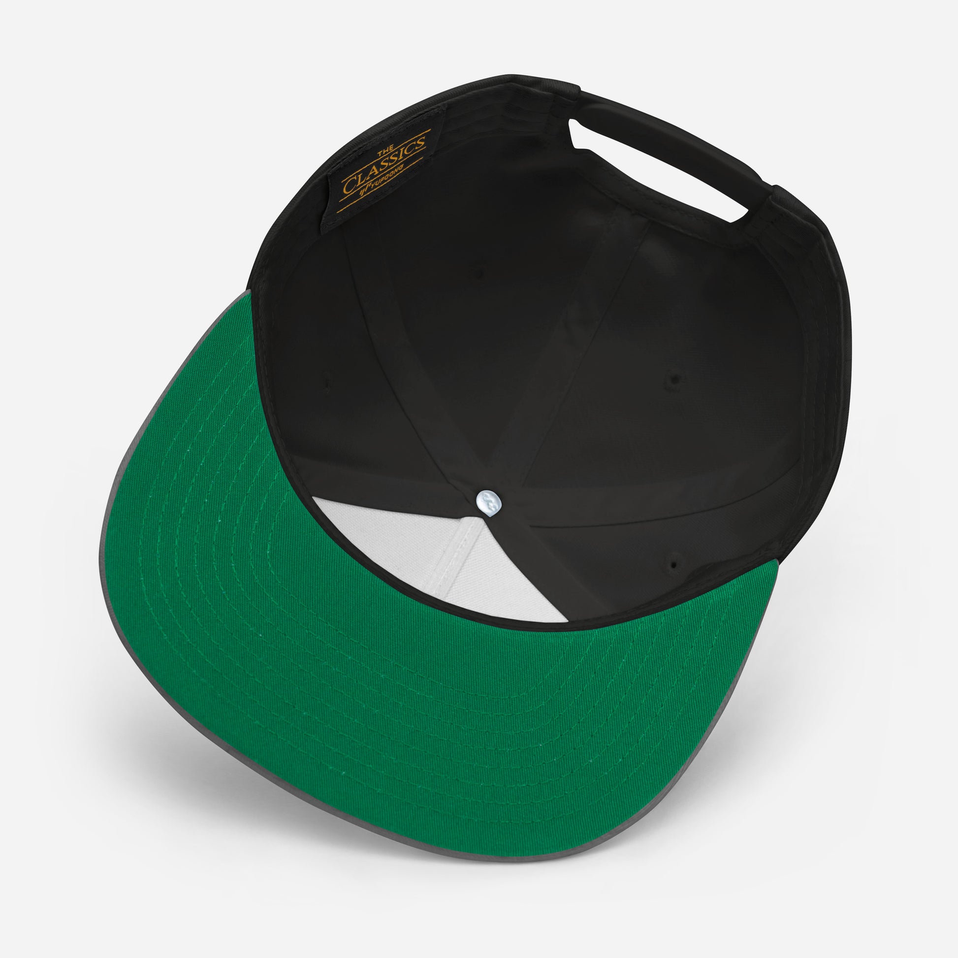 Detalle bordado The Goat lateral gorra snapback – Zhomax