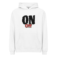 Sudadera On off boxy con capucha para hombre