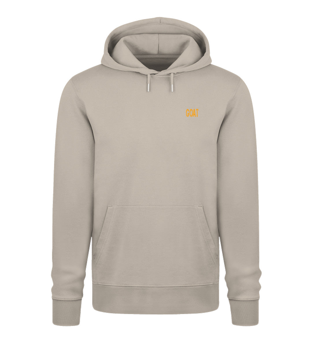 Sudadera unisex You Will Never Walk Alone color arena, vista frontal