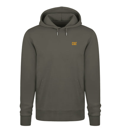 Sudadera unisex You Will Never Walk Alone color caqui, vista frontal
