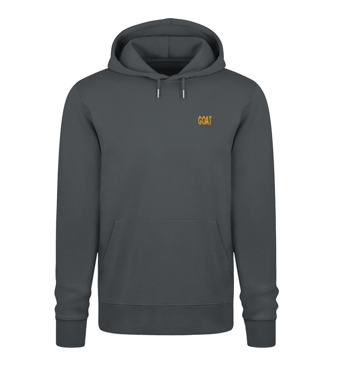 Sudadera unisex You Will Never Walk Alone color gris oscuro, detalle estampado

