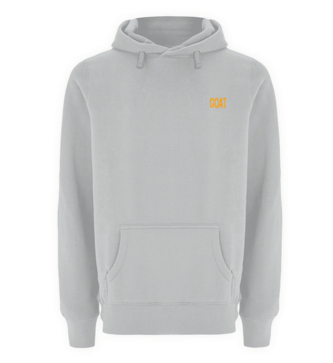 Sudadera premium You Will Never Walk Alone unisex color gris sport, vista frontal