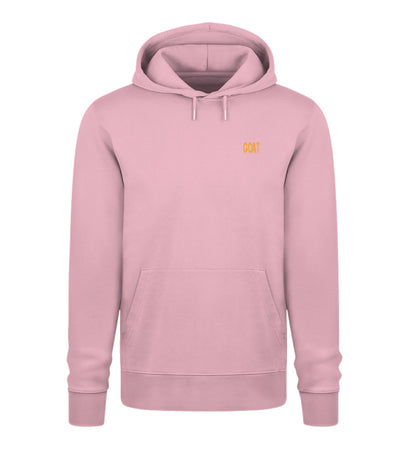 Sudadera unisex You Will Never Walk Alone color rosa, vista frontal
