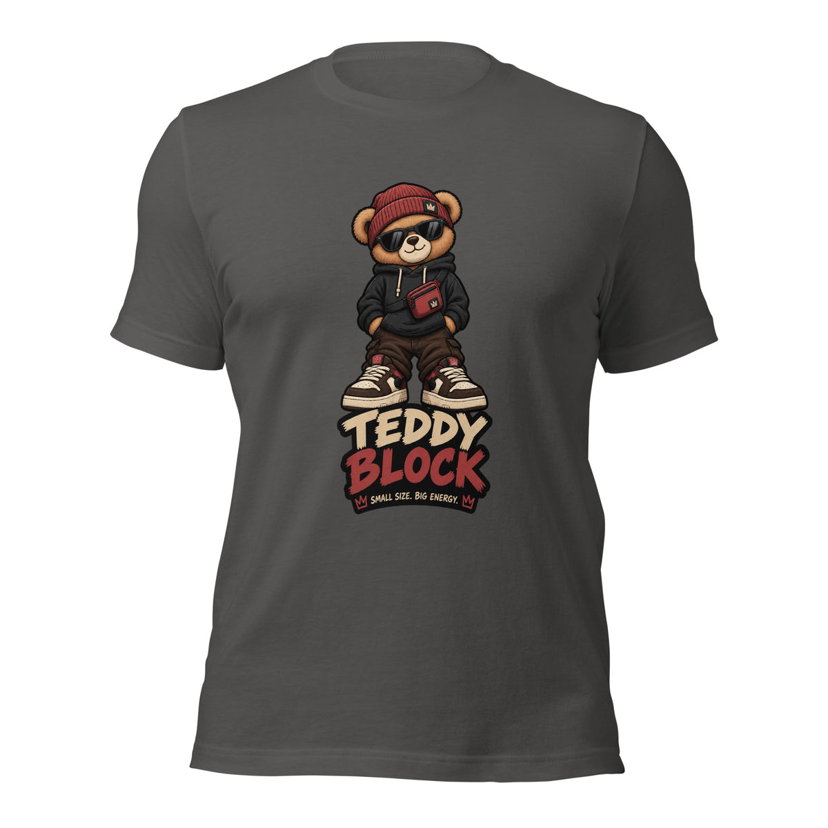 Camiseta Teddy Black unisex ZHOMAX, imagen adicional